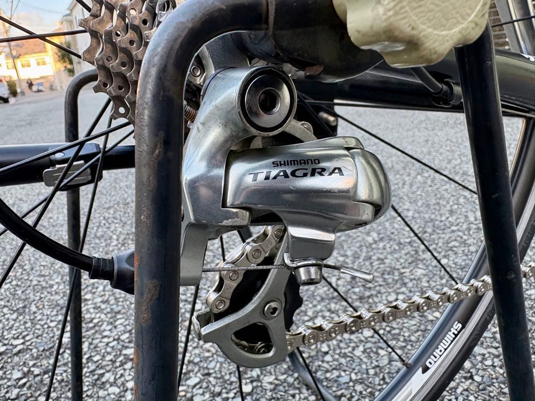 美車InterMax RAYS Tiagrカーボンフォーク 定価15万円程です