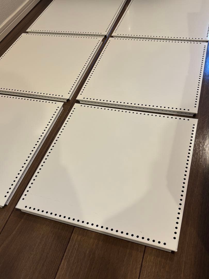 USMハラー用パーツ パネル 板 33.5x33.5cm 部品 パーツ 白 6枚