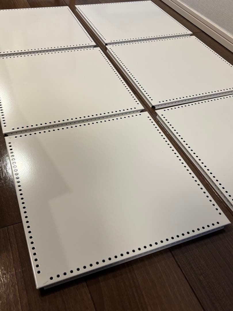 USMハラー用パーツ パネル 板 33.5x33.5cm 部品 パーツ 白 6枚