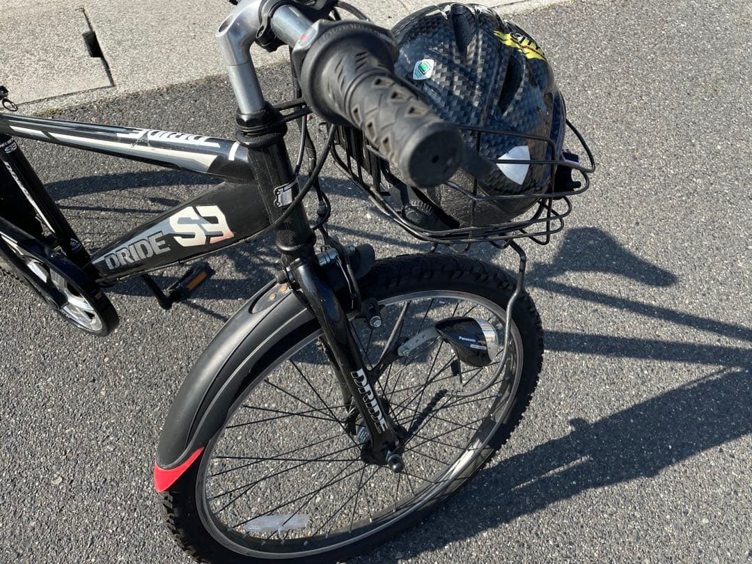 山口県発【引き取り希望】子供用自転車　あさひドライドS3 24インチヘルメット付