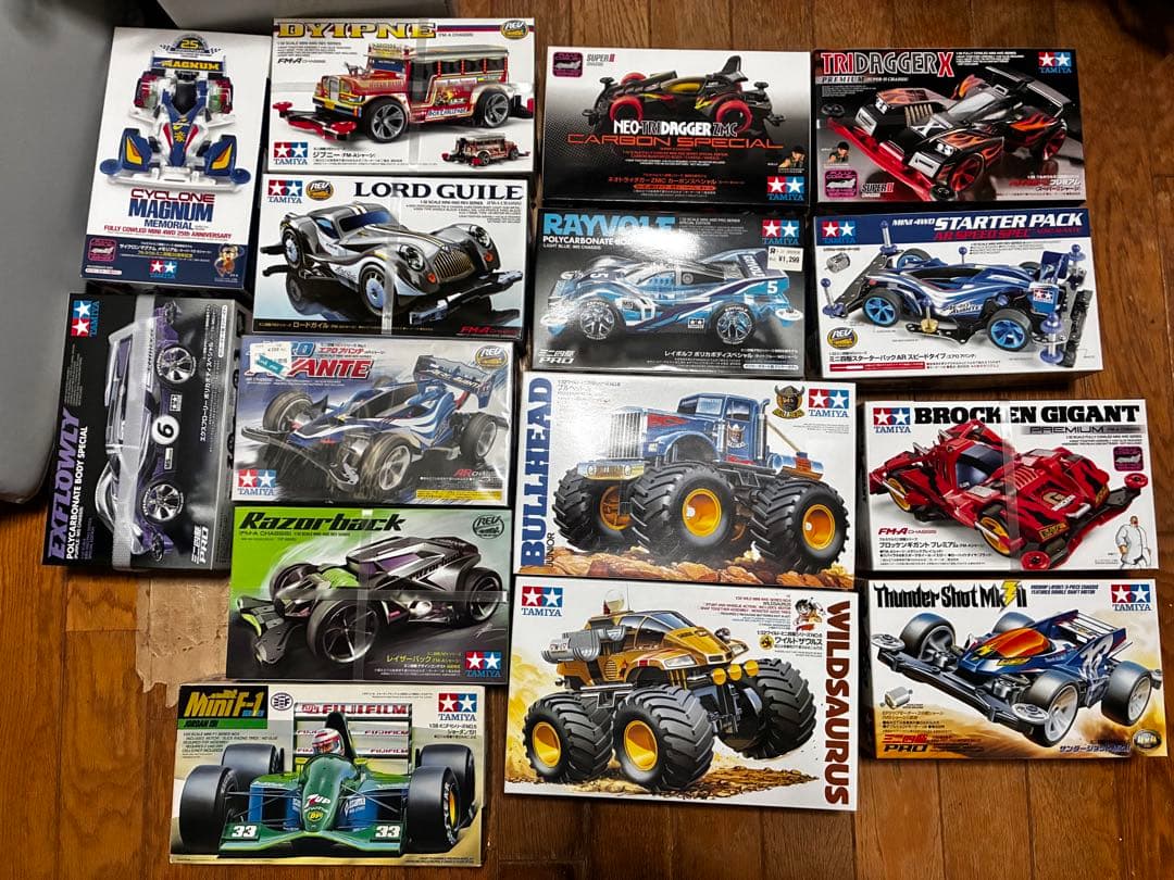 k*x様 ミニ四駆　パーツ　ポリカボディ等　大量　引退品