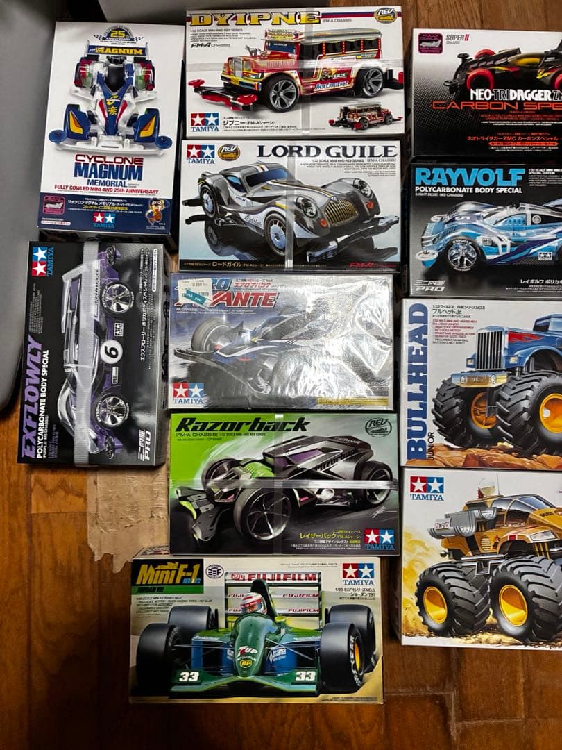 k*x様 ミニ四駆　パーツ　ポリカボディ等　大量　引退品