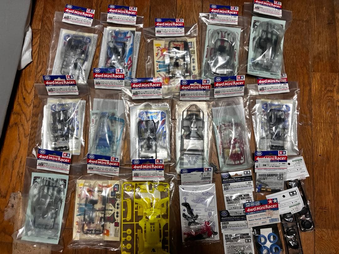 k*x様 ミニ四駆　パーツ　ポリカボディ等　大量　引退品