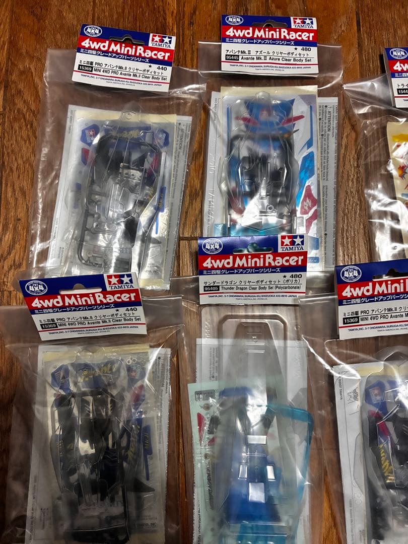 k*x様 ミニ四駆　パーツ　ポリカボディ等　大量　引退品