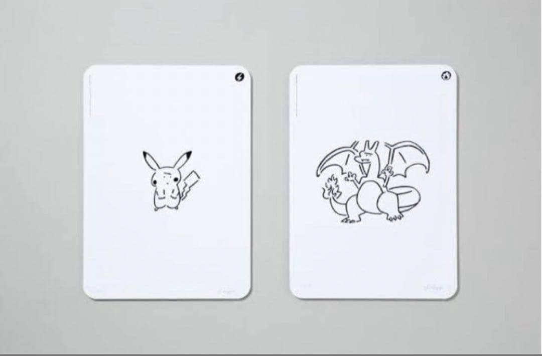 YU NAGABA × ポケモンカードゲーム シルクスクリーンプリント　長場雄