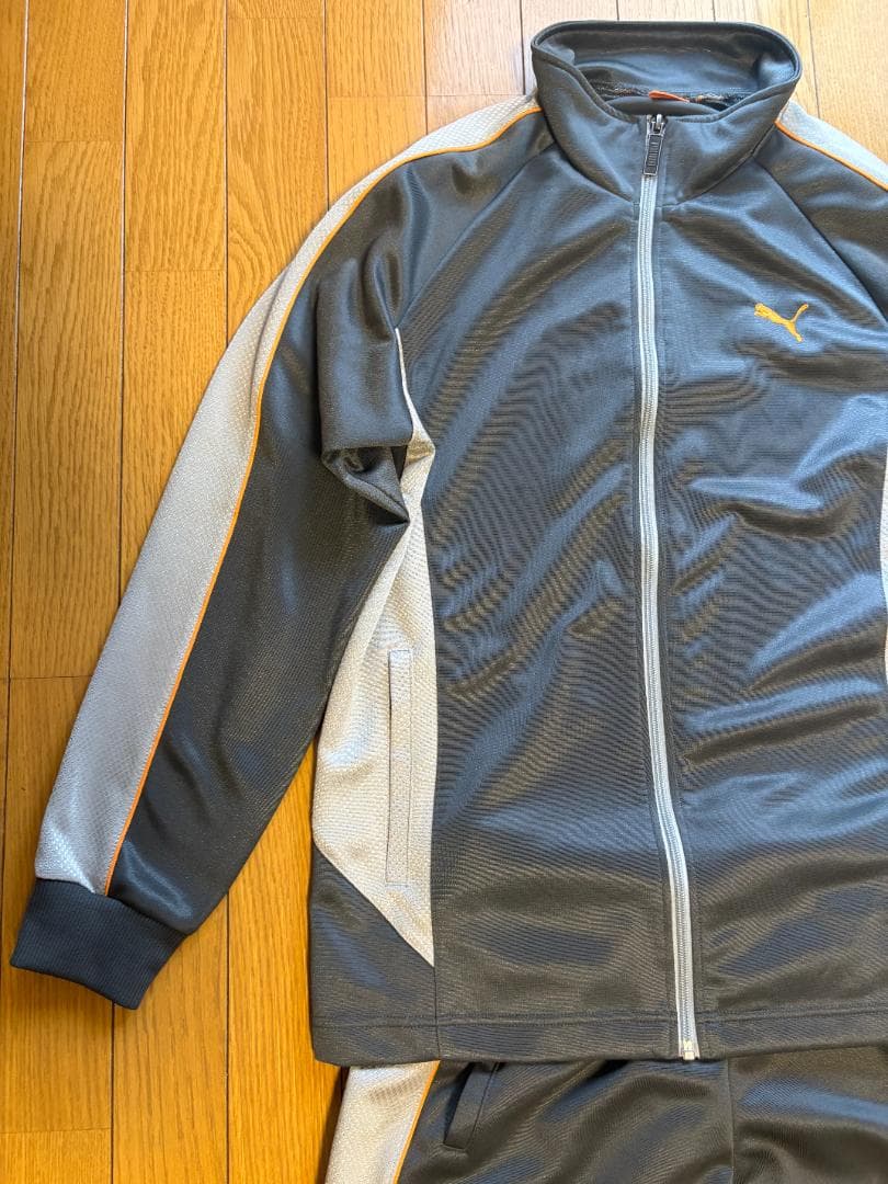 PUMA ジャージ上下セット グレー