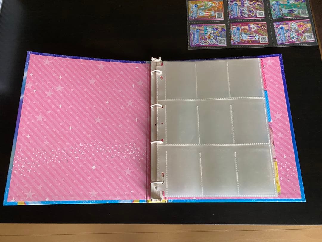 maf　アイカツ　スターズ　9ポケットバインダー　カード付属　美品