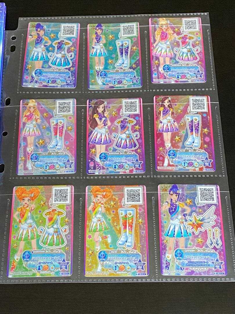 maf　アイカツ　スターズ　9ポケットバインダー　カード付属　美品