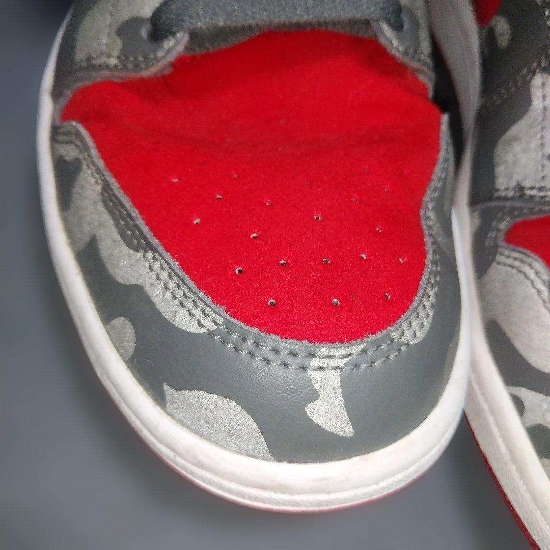 シューズ(男性用) Nike Air Jordan1 Retro High Camo 3M Bred