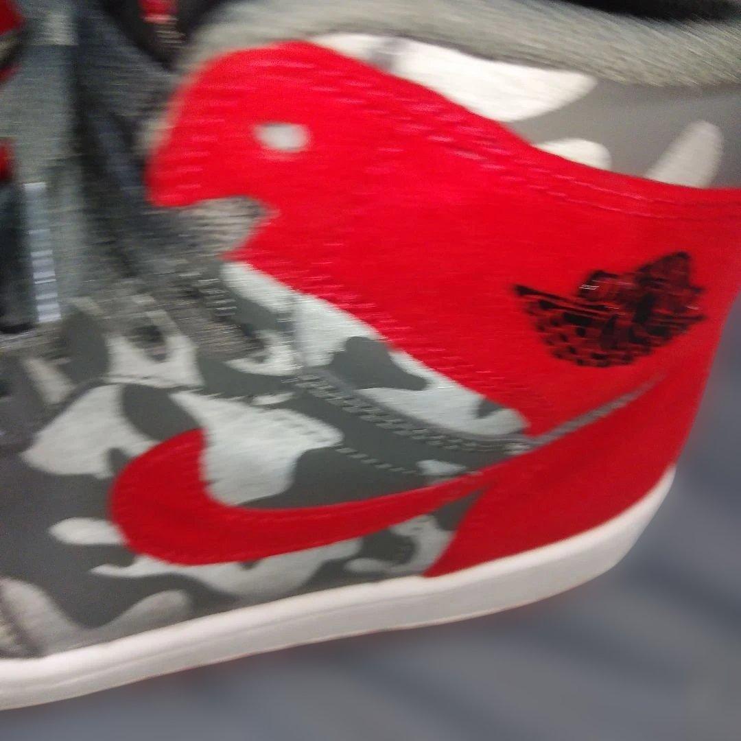 シューズ(男性用) Nike Air Jordan1 Retro High Camo 3M Bred