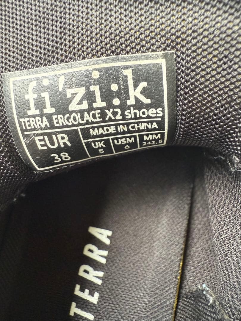 fizik フィジーク TERRA X2 ERGOLACE テラ X2