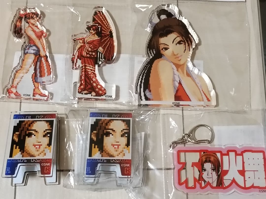 不知火舞　アクリルスタンド　ブロック　KOF　SNK　未開封