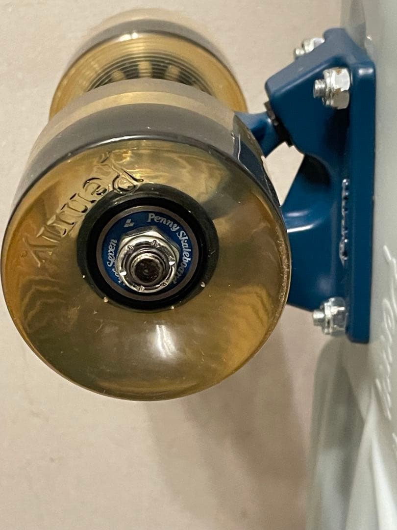 美品　penny 22inch 薄い水色＋透明ウィール