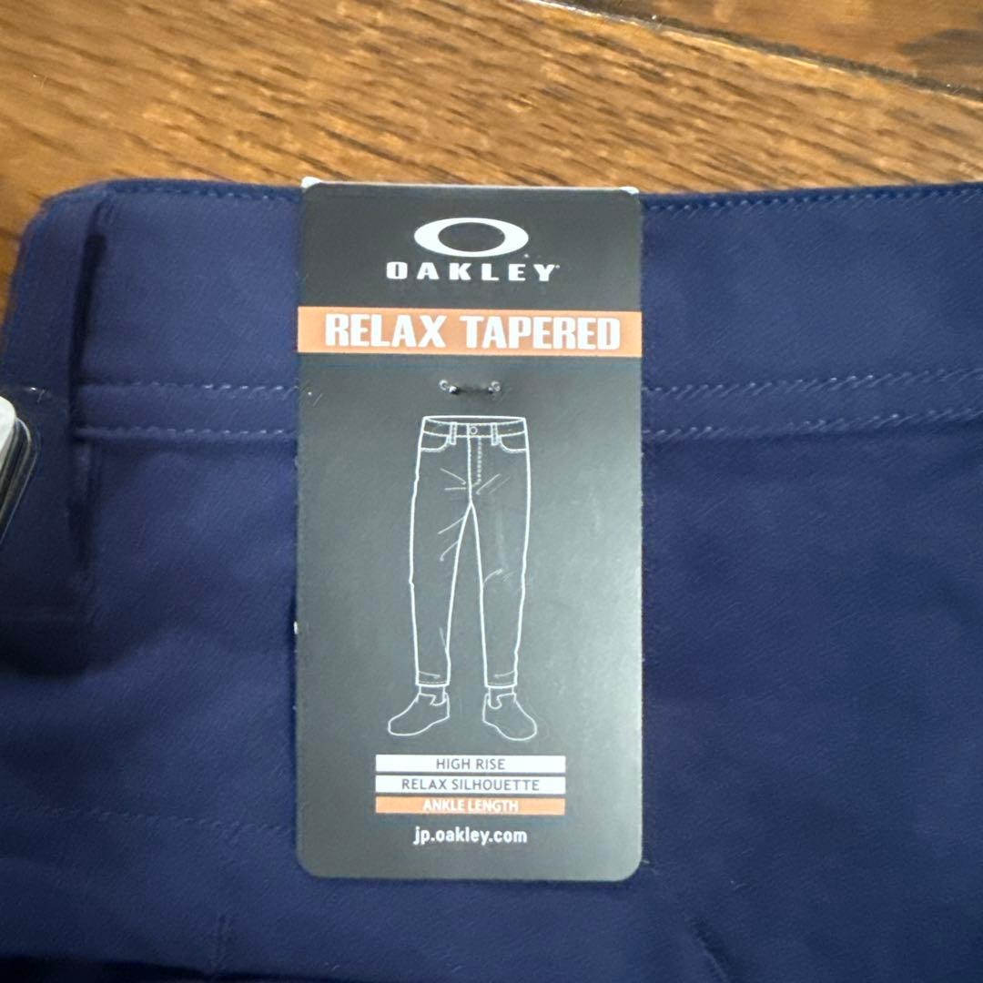 新品　GOLF Oakley ネイビー ゴルフパンツ