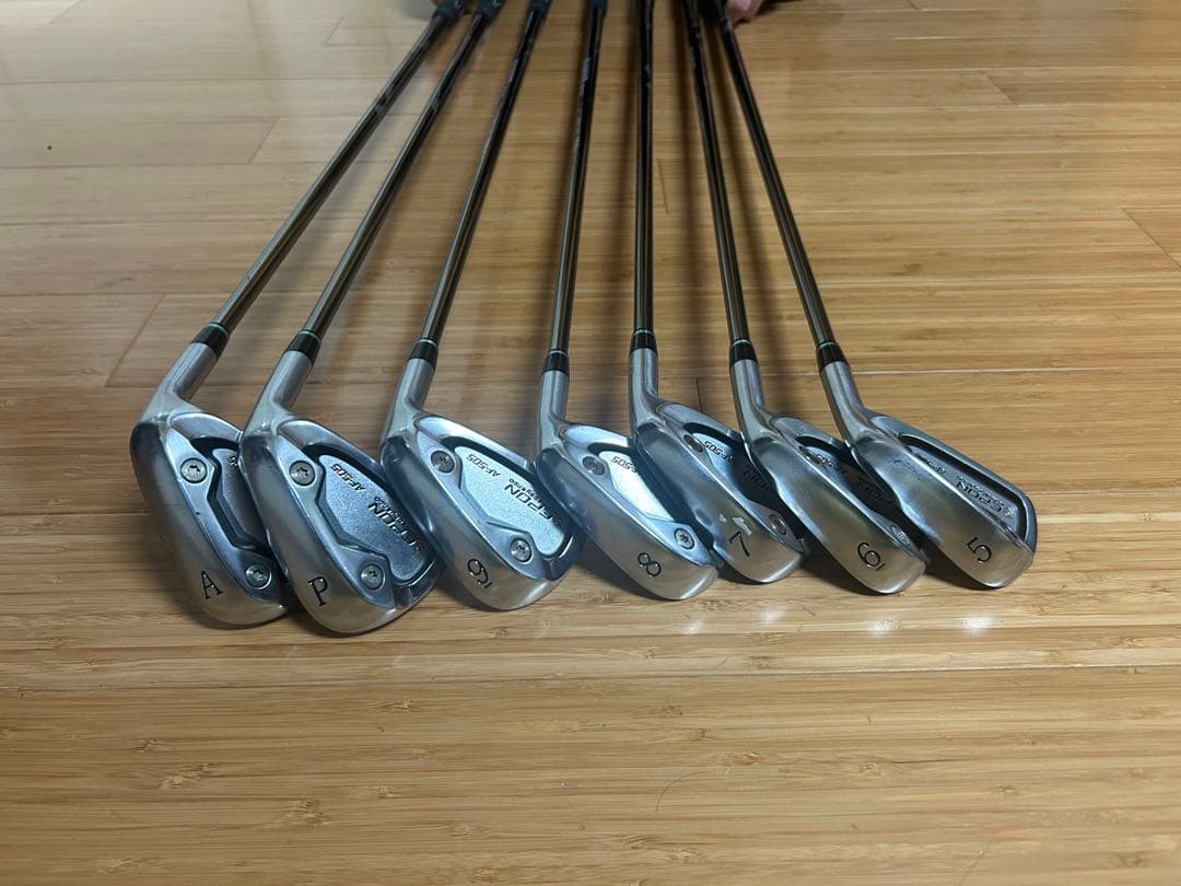 EPON アイアンAF-505 7本セット ダイアモンドシャフト