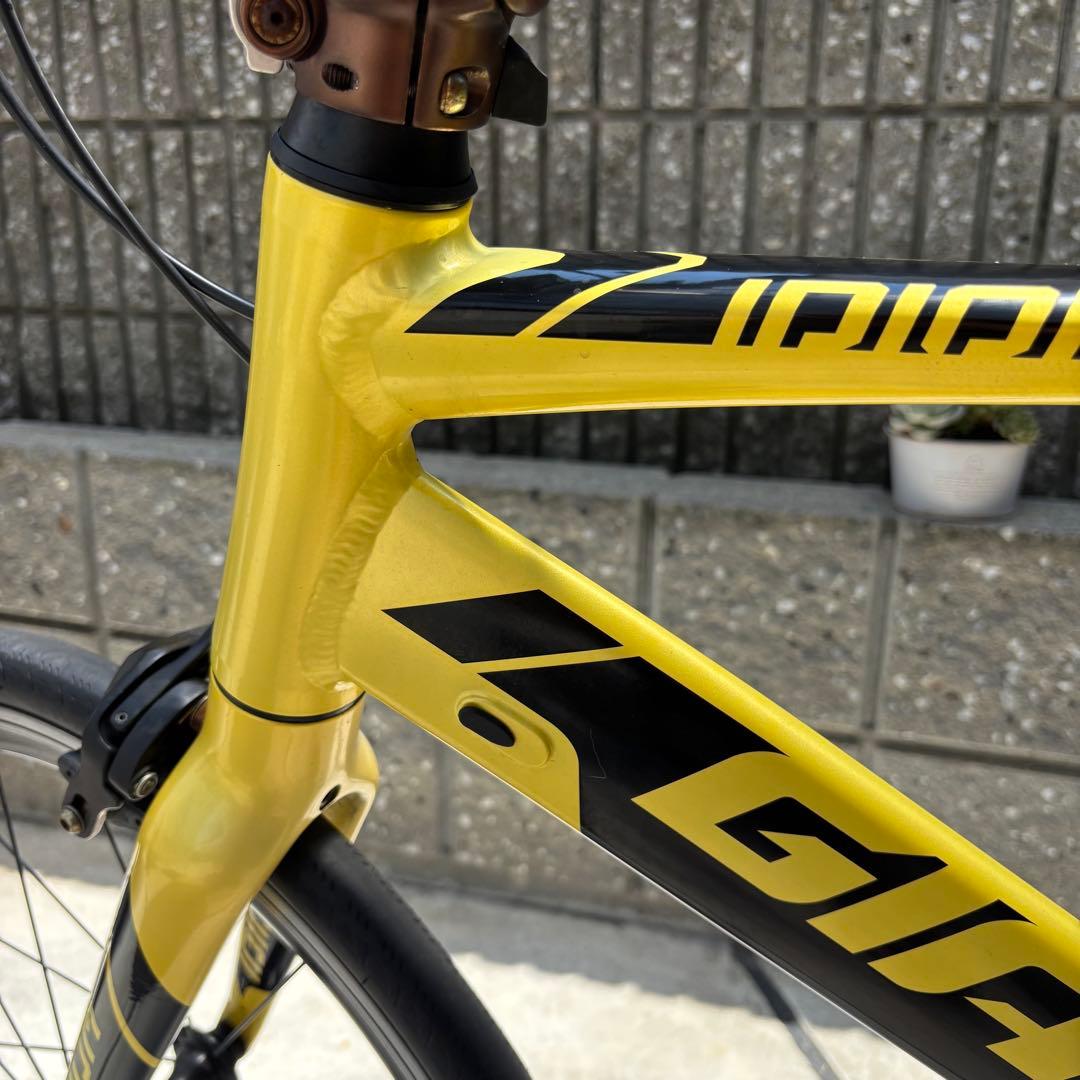 GIANT イディオム2 ミニベロ イエロー 軽量 屋根付き保管