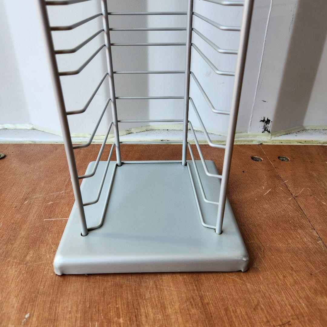 希少 Vintage l Wire CDラック CDタワー 125cm