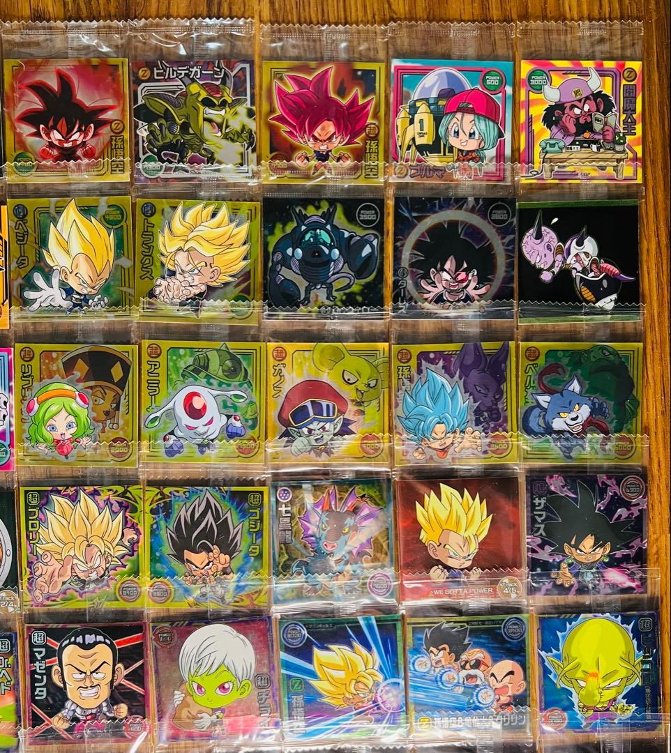 ドラゴンボール 超戦士 シールウエハース 色々 169種 大量セット