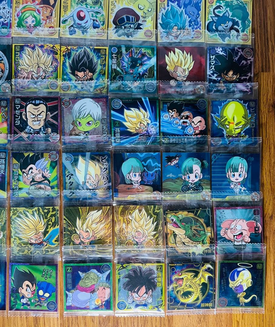 ドラゴンボール 超戦士 シールウエハース 色々 169種 大量セット