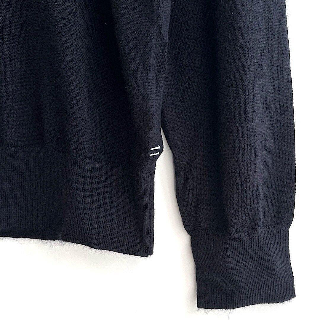 534★パーリーゲイツ 定価41,800円カシミヤニット セーター紺 サイズ4