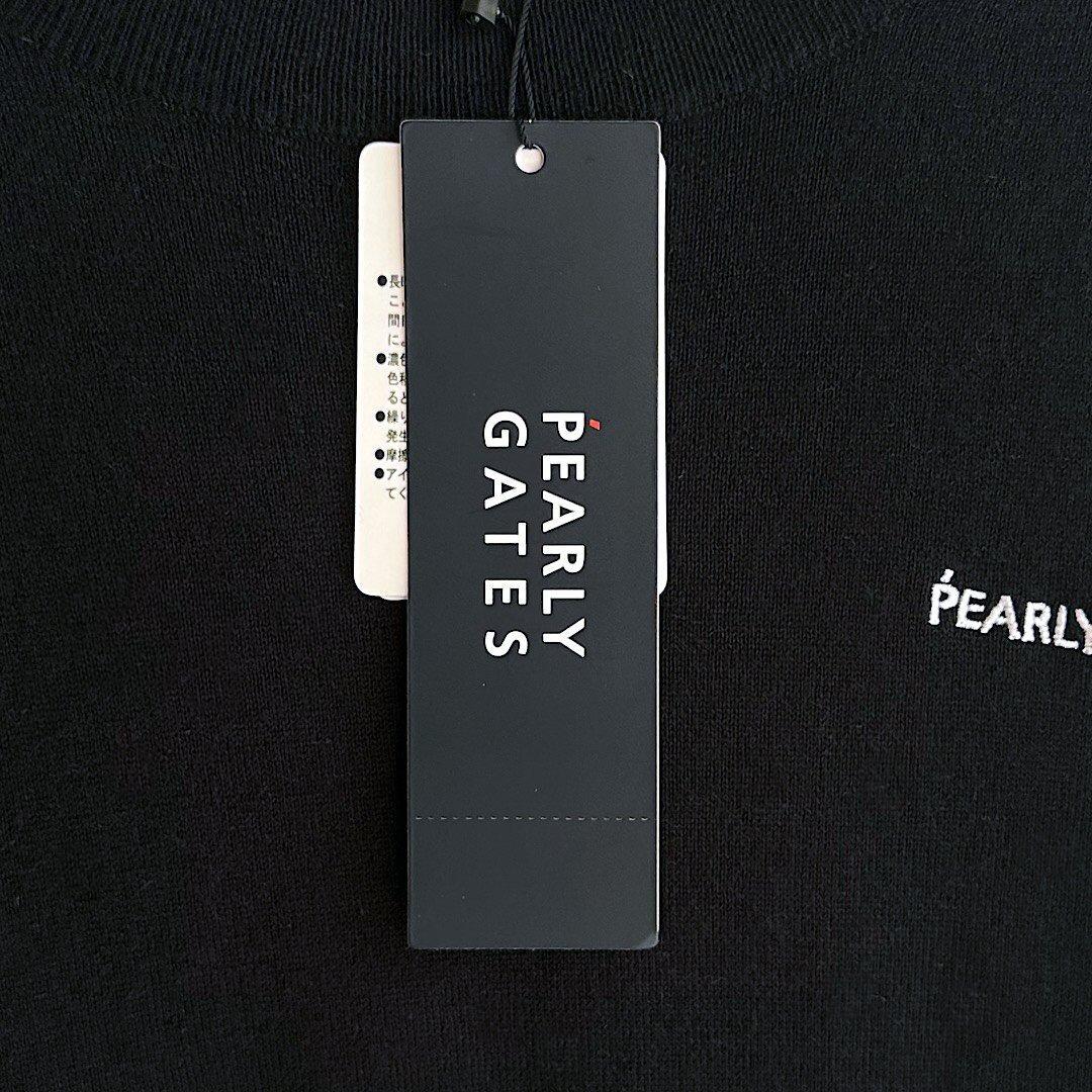 534★パーリーゲイツ 定価41,800円カシミヤニット セーター紺 サイズ4