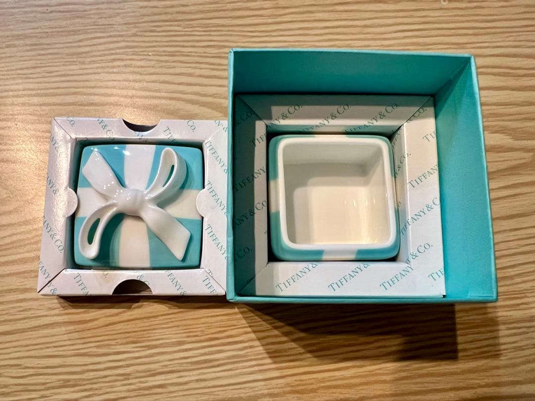 新品未使用　Tiffany &Co ティファニー ミニブルーボウボックス