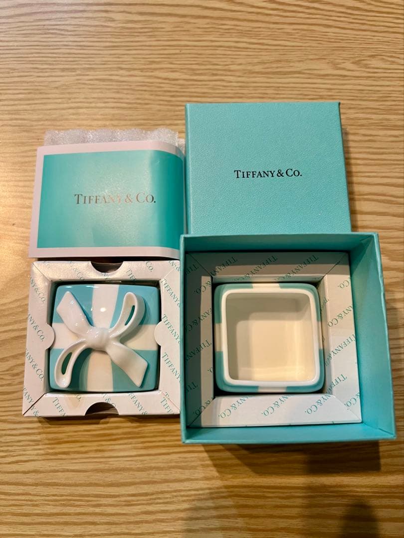 新品未使用　Tiffany &Co ティファニー ミニブルーボウボックス