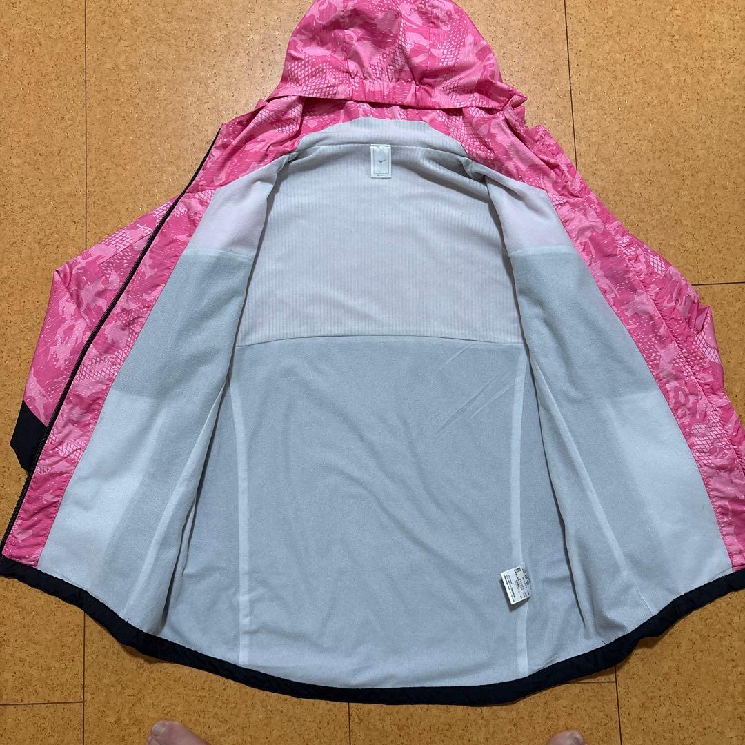 Mizuno ジャージ上下セット ブラック×ピンク　ブレスサーモ