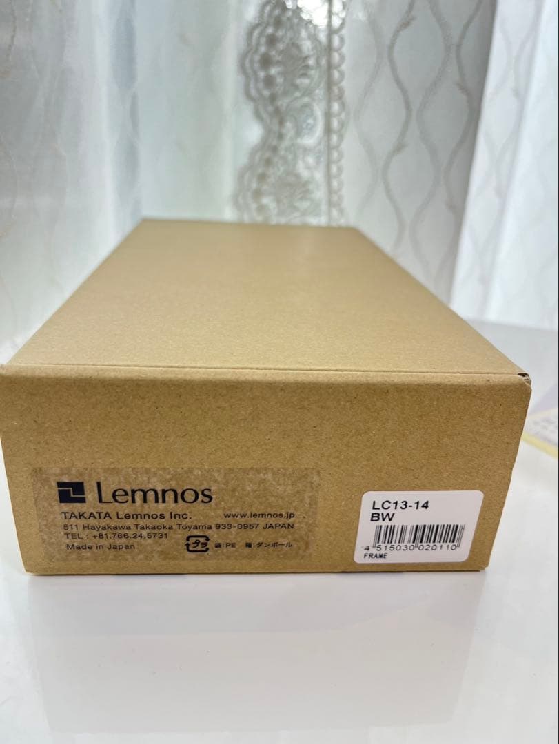 【新品未使用】最終Lemnos 置時計 温湿度計タカタレムノスLC13-14BW