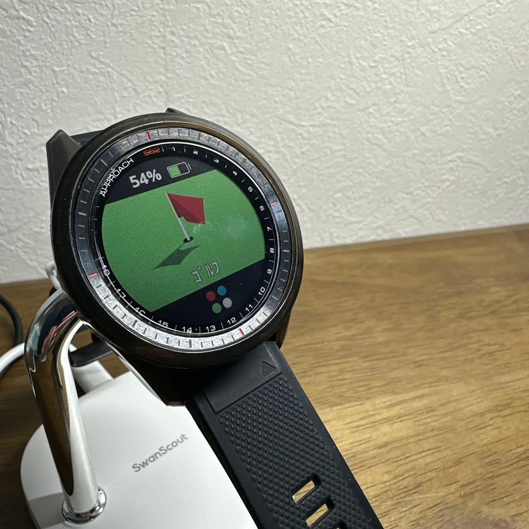 GARMIN GPSゴルフウオッチ APPROACH S62 充電スタンド付き