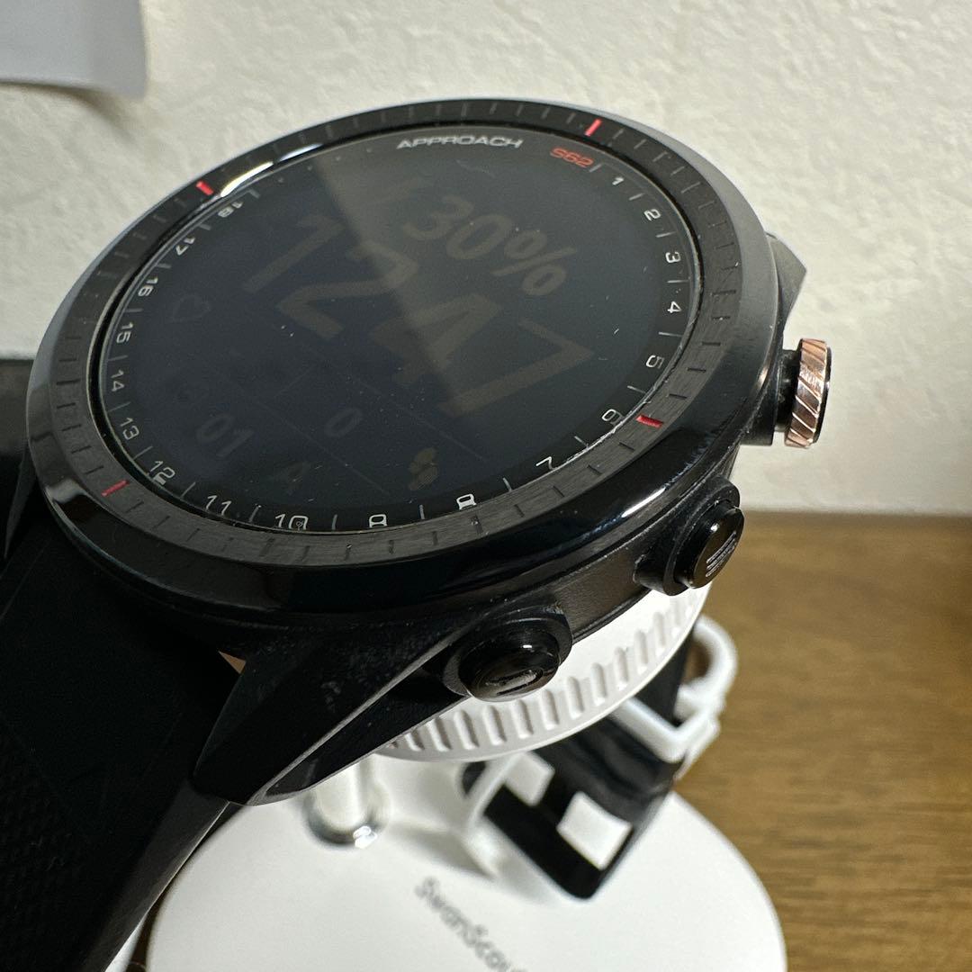 GARMIN GPSゴルフウオッチ APPROACH S62 充電スタンド付き