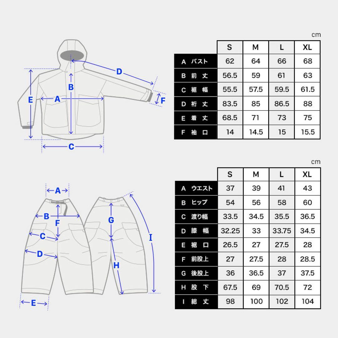 【上下セット】スノーボードウェア XL ブラック DLITE 4ss