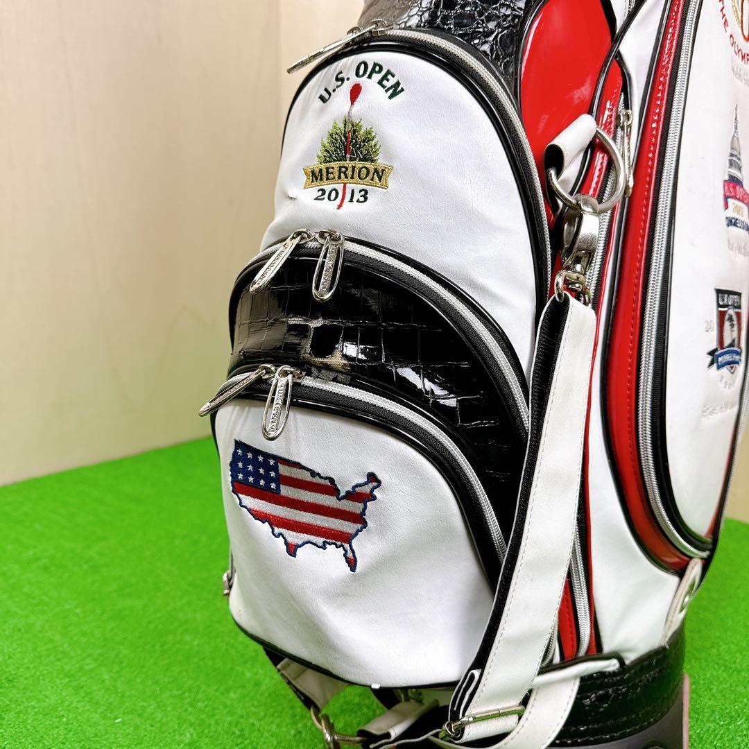 【超希少】 U.S.OPEN USオープン メモリアルキャディバッグ 2013