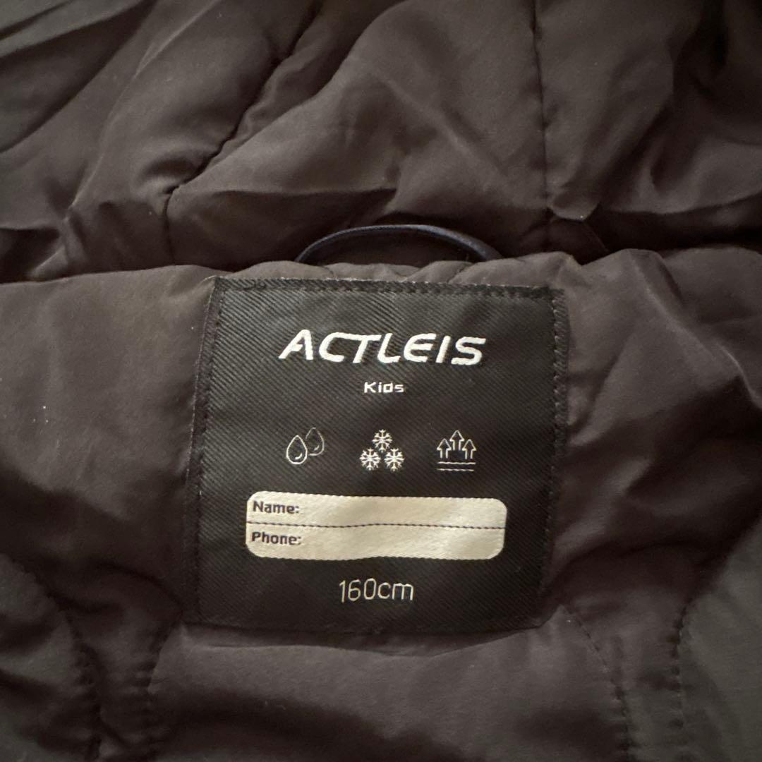 Actleis アクレイス スノーウェア ジュニア キッズ 上下セット 160