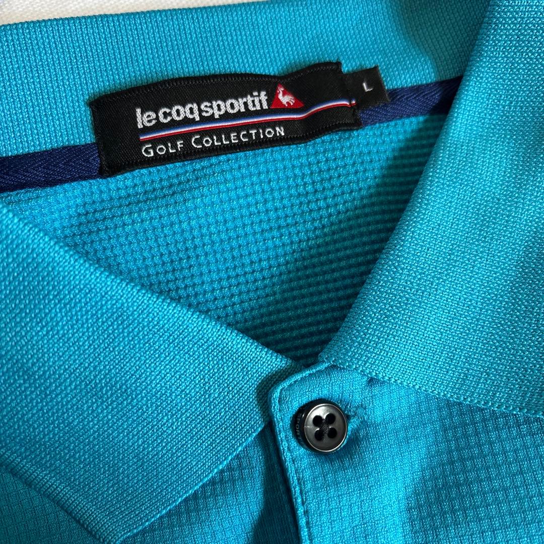 【新品】le coq sportif メンズ　ゴルフウェア　Lサイズ