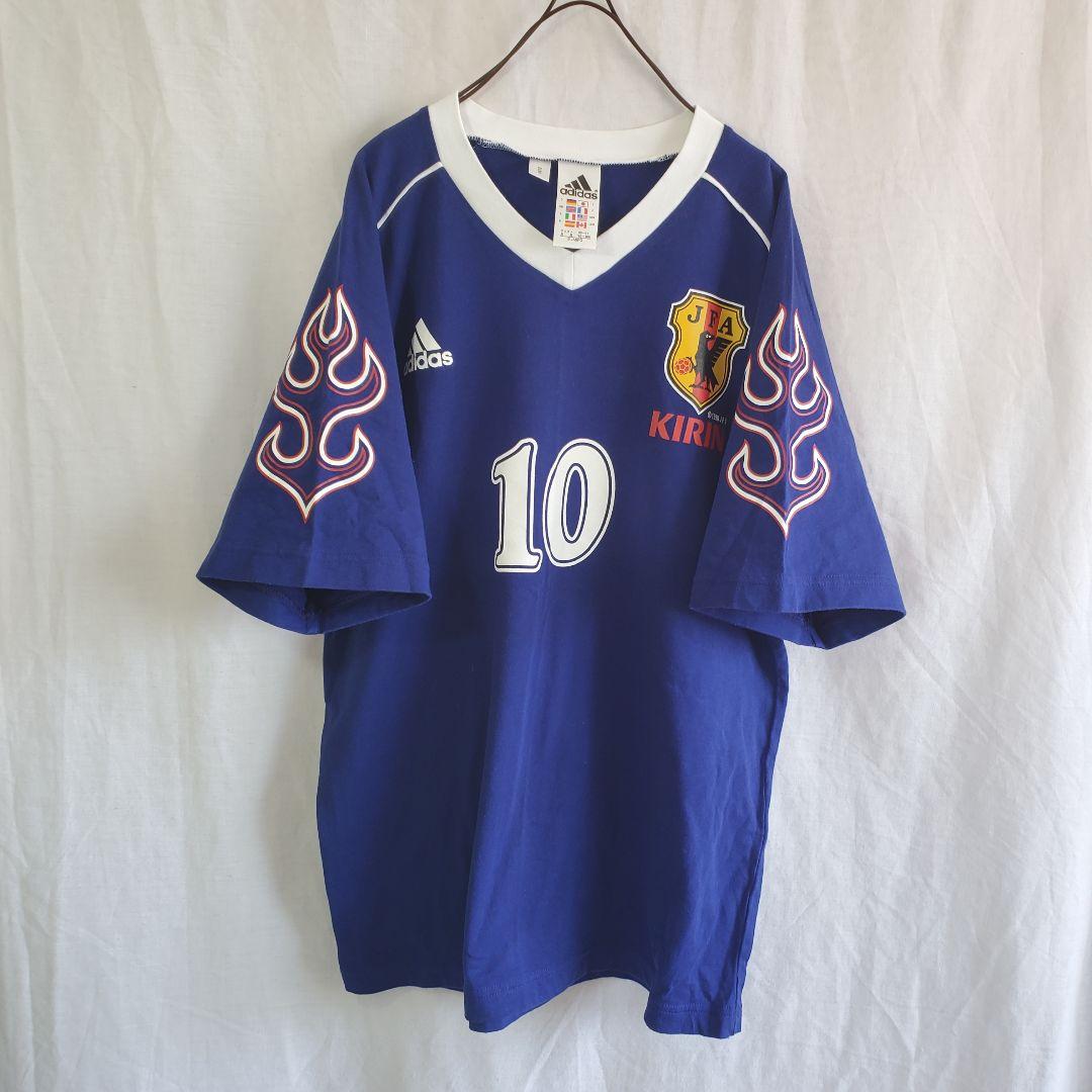 サッカー 日本代表 ユニフォーム型Tシャツ 炎モデル 背番号 10