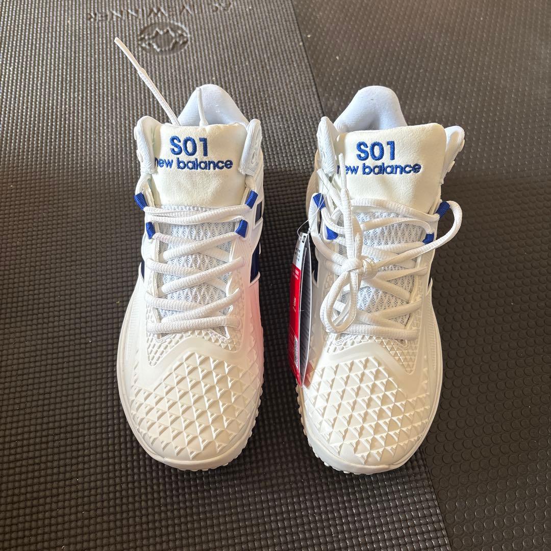 New Balance S01 トレーニングシューズ ホワイト/ブルー