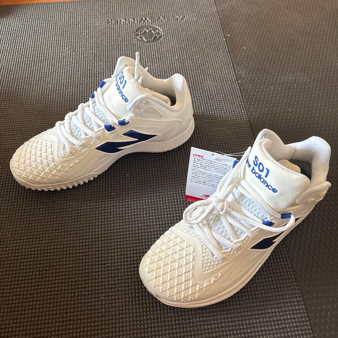 New Balance S01 トレーニングシューズ ホワイト/ブルー