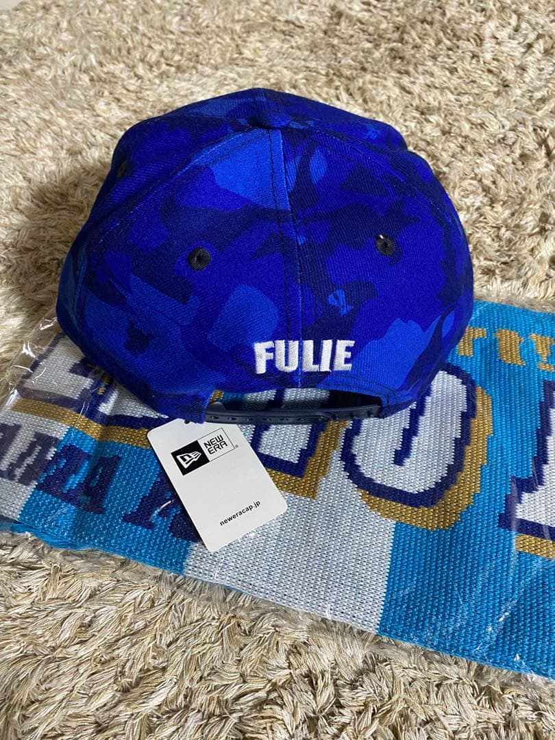 J1昇格記念　ニットマフラー　NEWERA キャップ