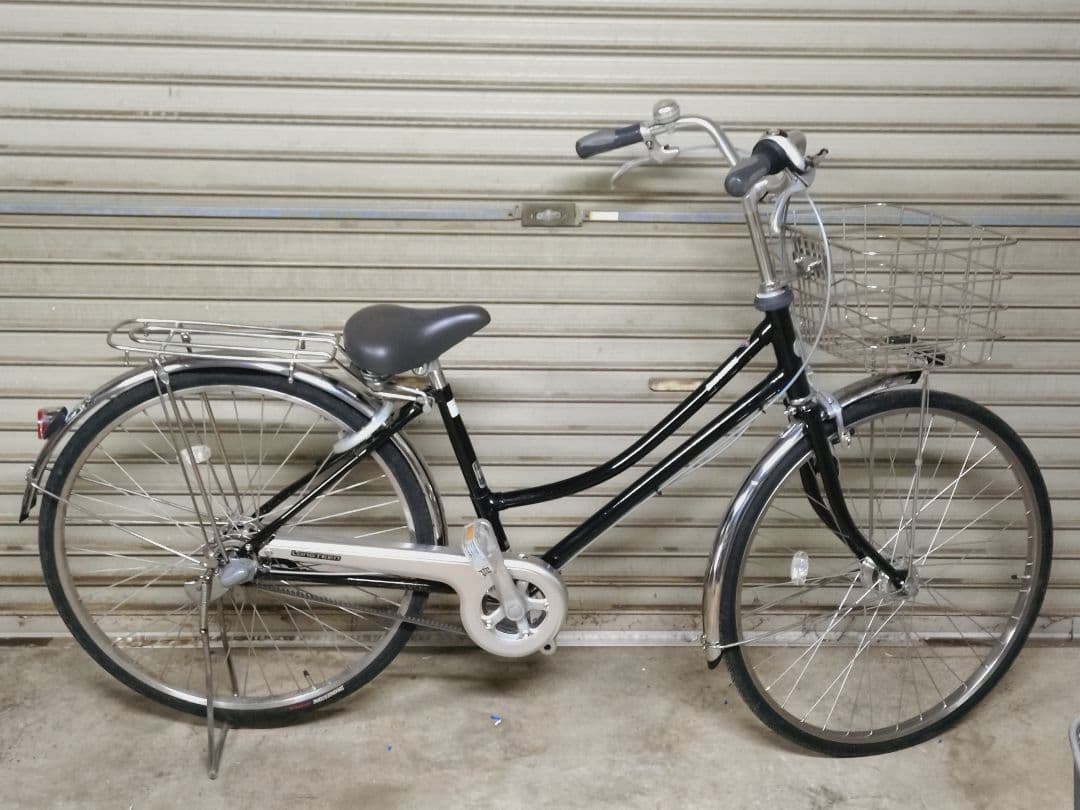 ブリヂストン 通学用自転車 ロングティーンデラックス ベルト L型 26インチ