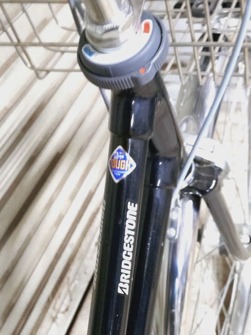 ブリヂストン 通学用自転車 ロングティーンデラックス ベルト L型 26インチ