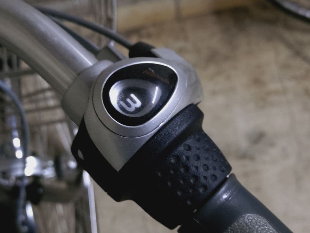 ブリヂストン 通学用自転車 ロングティーンデラックス ベルト L型 26インチ