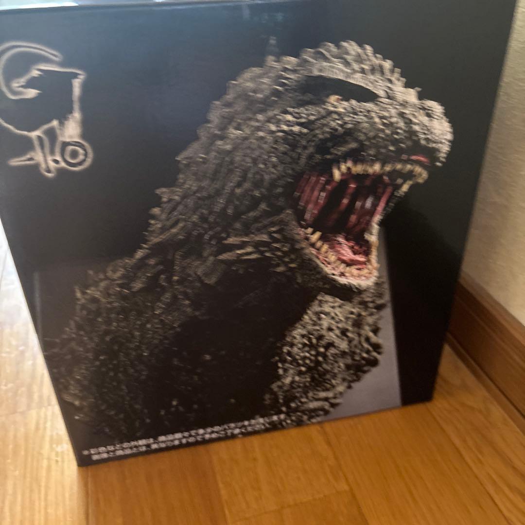 1番くじゴジラＡ賞とE賞 モンスターヘッドマグネット3種とオマケつき