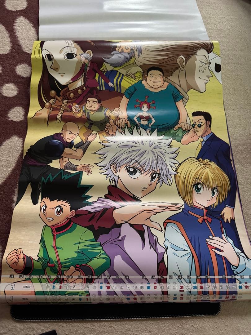 HUNTER×HUNTER 旧アニメ 2002年 カレンダー②