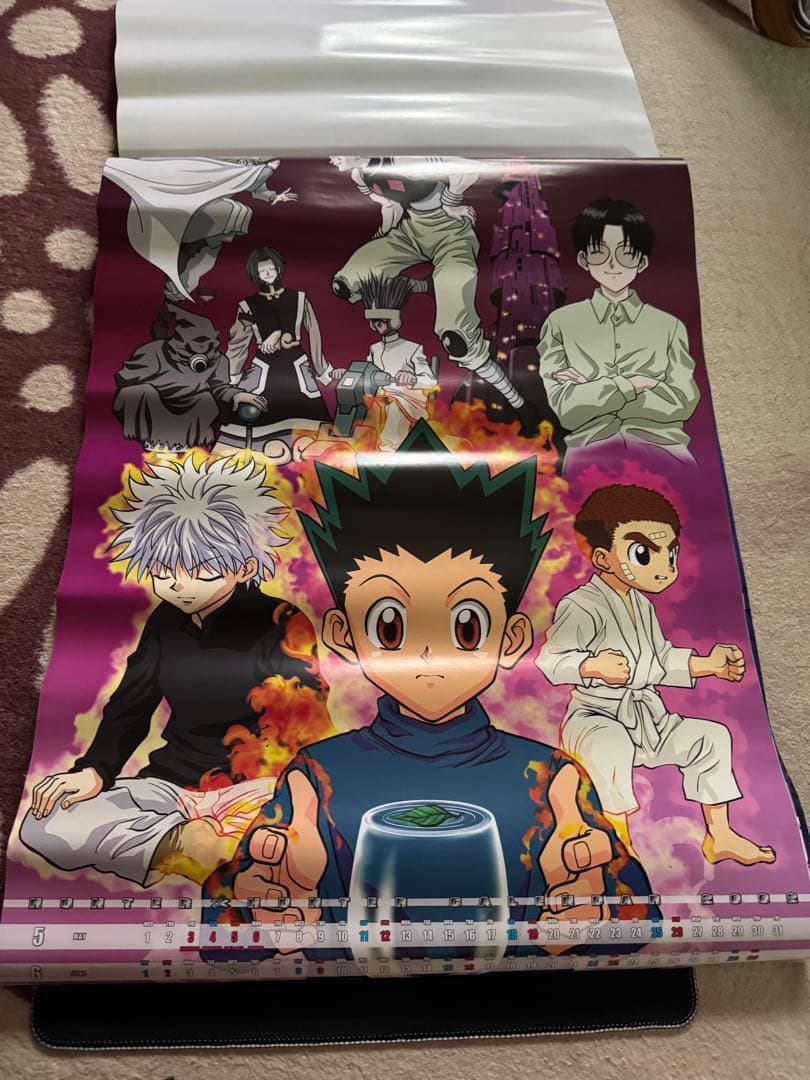 HUNTER×HUNTER 旧アニメ 2002年 カレンダー②