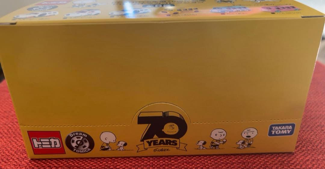 スヌーピー PEANUTS 70周年記念 ドリームトミカ コレクション BOX