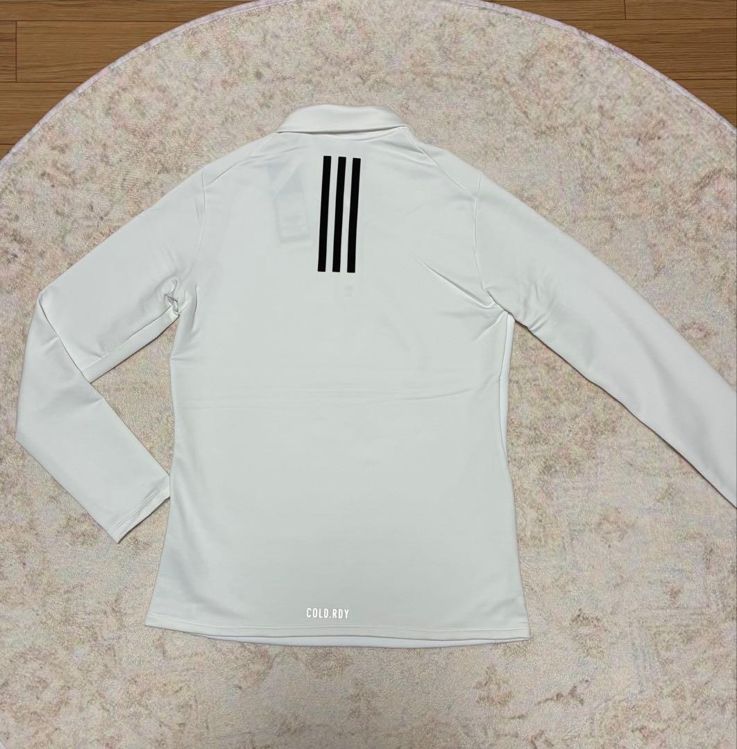 【新品 L】アディダスゴルフ 上下セット 保温ハーフジップ＆裏起毛スカート
