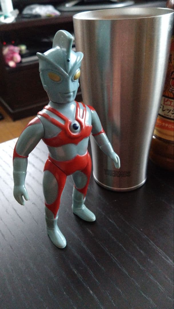 当時物ブルマァクソフビ　ウルトラマンA　ウルトラマンエース