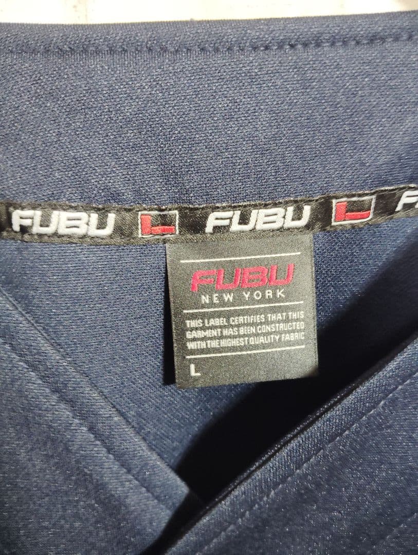 FUBU　ベースボール　シャツ　刺繍