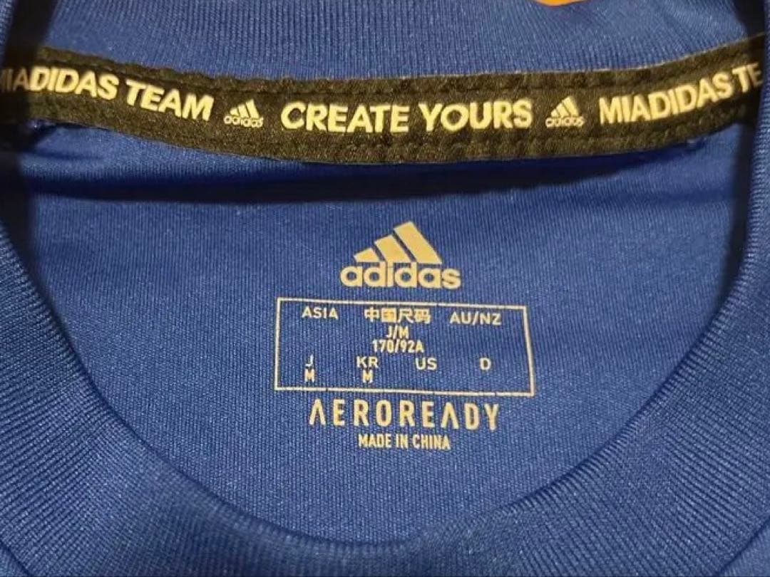 JFA支給　アディダス　Tシャツ　プラシャツセット